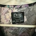 Elle Scrubs size XL  top black white yellow flowers & HeartSoul bottoms in black Photo 7