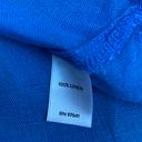 J.Jill  Love Linen Relaxed Peasant Top Blue Size Medium Photo 5