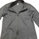 Alo Yoga  Jacket Women’s Large Gray Windbreaker Sweatshirt Zip Thumbholes Pockets Photo 2