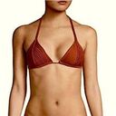 PilyQ  Isla triangle bikini top. Medium . NWT Photo 2