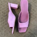 Princess Polly pink mule Photo 0