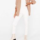 Nasty Gal  Redial Slim High Waisted Mom Jeans White Size 8 Large New Photo 0