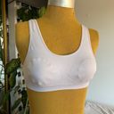 Fruit of the Loom white sports bra top Photo 1