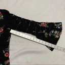 Solitaire  Black Floral Embroidery Lace Bell Sleeve Photo 3