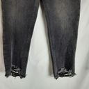 Simple Society  Juniors Jeans High Rise Straight Leg Distressed Size 5/27 Black Photo 5