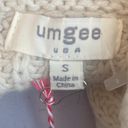 Umgee  Ribbed Foldover Sweater Cream Photo 8