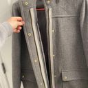 J.Crew  Mercantile Gray Vail Parka Fur Trim Hood Coat Photo 1