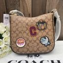 Coach NWT  C6919 Ellie File Bag In Signature Canvas With Disco Patches Bag Photo 0