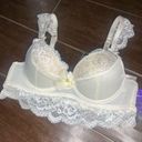 Cherish Love Honey “ Me” Ivory lace bra sz small Photo 1