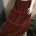 The Territory Ahead Prairie Corduroy pleated ruffle maxi skirt! Photo 0