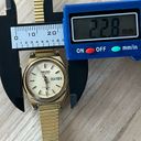 Seiko  Automatic Vintage Ladies Watch Gold Tone Dial Adjustable Bracelet Day Date Photo 11