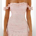 Selfie Leslie Matilda Pink Lace Mini Dress Photo 0