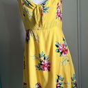 Socialite New  Knot Front V-Neckline Babydoll Mini Floral Sleeveless Sundress Photo 11