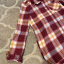 Old Navy  the tunic shirt button down flannel size xs Photo 1