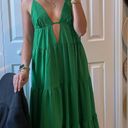 Petal and Pup SNDY Green Cut Out Maxi Dress Photo 1