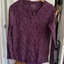 Woolrich Purple Floral Thermal Shirt Photo 0