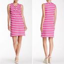 Kate Spade  Tropez Pink Striped Sleeveless Cotton Shift Dress Sz Small Photo 1