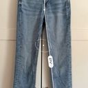 American Eagle  Mom Jogger Denim Size 00 Short Light Wash Photo 2