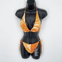 Naked Wardrobe  Swim Dreamsicle String Bikini Swimsuit NEW Sz S Style NW-W0732 Photo 15