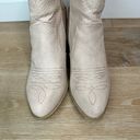 Dirty Laundry  Light Pink Western Reptile Embossed Ankle Boots Photo 7