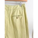 Madewell  | NWT The Harlow Wide-Leg Pant in Pale Lemongrass | Sz 00 | Trouser Photo 5