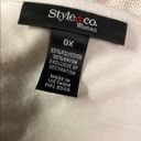 Style & Co Style‎ and Co woman lace blouse size 0X Photo 4