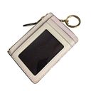 Coach  Coated Canvas Cardholder with Keychain Photo 1