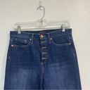 Banana Republic  High Rise Skinny Button Fly Jeans Sz 28 Photo 2