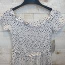 RD Style  Women’s White Off Shoulder Smocked Star Pattern Sun Dress Size S NEW Photo 12