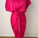 DO+BE Hot Pink Midi Dress  Photo 3