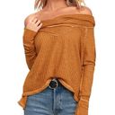 We The Free Free People Wildcat Thermal Long Sleeve Top Photo 0