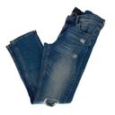 Banana Republic  Women's Mid-Rise Distressed Straight Leg Jeans Blue Size 26/2 Photo 1