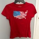 USA Graphic Tee Red Photo 0