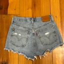 Levi’s 501 Denim Cut Off Shorts Photo 1