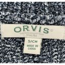 Orvis  Sweater Womens S Blue Chenille Ribbed Knit TunicPullover Soft Coastal Cozy Photo 9