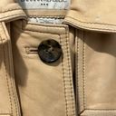 Banana Republic Vintage 100% Leather Slim Fit  90’s Button Up Jacket (Size M) Photo 5