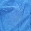 Denim & Co  Womens Jacket 1X Blue Faux Suede Button Up Collar Drawstring Pockets Photo 7