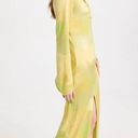 Alexis  Serena Dress in Lime Waves XSmall New Womens Long Maxi Gown Photo 10