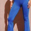 Free People Movement 🆕 FP Movement by Free People NWOT Good Karma Flare Leggings in Blue (FPM-27/28) Photo 0