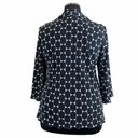 Dress Barn 2X  Polka Dot Button Down Shirt Photo 3