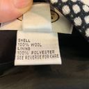 Talbots Black White Wool Mini Skirt Size 12 Photo 5