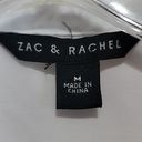 Zac and Rachel  Women's White 3/4 Sleeve Shirt Size Medium Photo 6