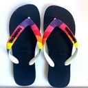 Havaianas  Rainbow Colorful Pride Strap Flip Flop Sandal Women's 7 / 8 US 39 EUR Photo 1