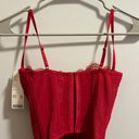 Urban Outfitters Red Corset Top Photo 4