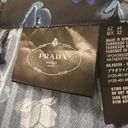 Prada Pleated Floral Print Crepe Skirt Size 46/ US 10 NWT Photo 9