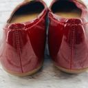 Life Stride  Boater Buckle Slip On Ballet Flat Women's 7.5N Red Patent‎ Leather Photo 4