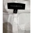 Talbots  white Jean Skirt Size 6 Photo 5