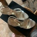 Ralph Lauren Beautiful gold,  heels, 7 1/2 Photo 2