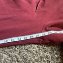 Lululemon  Scuba Joggers Fleece Size 10 Maroon Photo 4