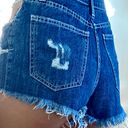 Carmar Denim Cut Out Shorts Photo 5